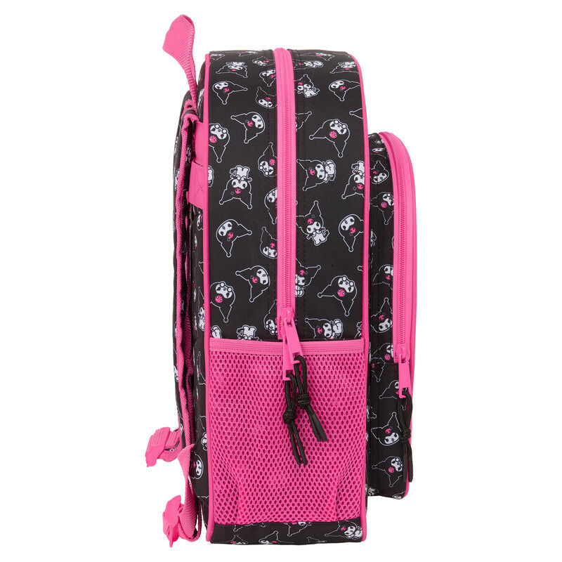 Safta Mochila Kuromi Hello Kitty adaptable 38cm (imagen 3 de 4)