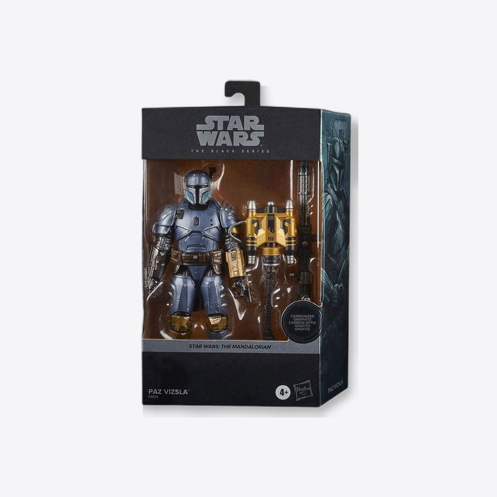 Hasbro Figura Paz Vizla Carbonized Black Series Star Wars 15cm (imagen 5 de 6)