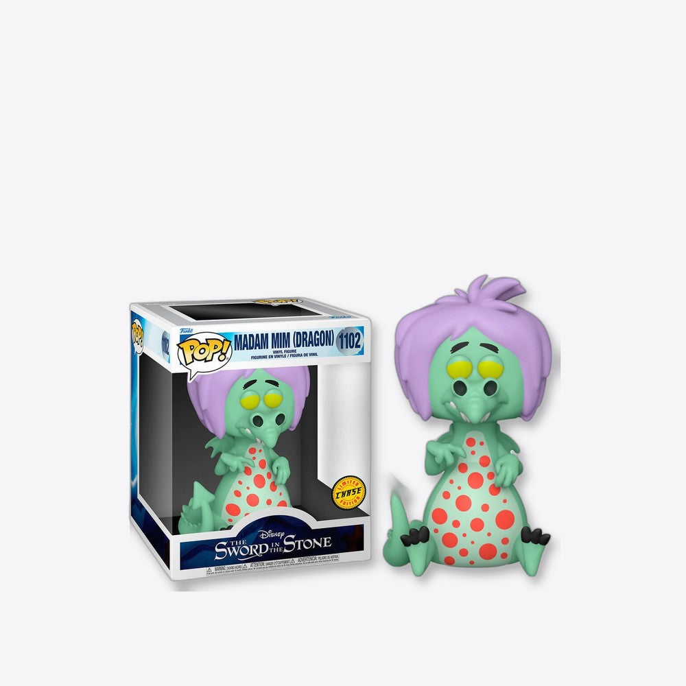 Funko Figura POP Disney Merlin El Encantador Mim as Dragon Chase 15cm (imagen 6 de 6)