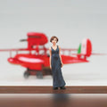 Savoia S.21F ver.2 Seaplane + Figura Gina Porco Rosso - Maqueta Model Kit | Studio Ghibli