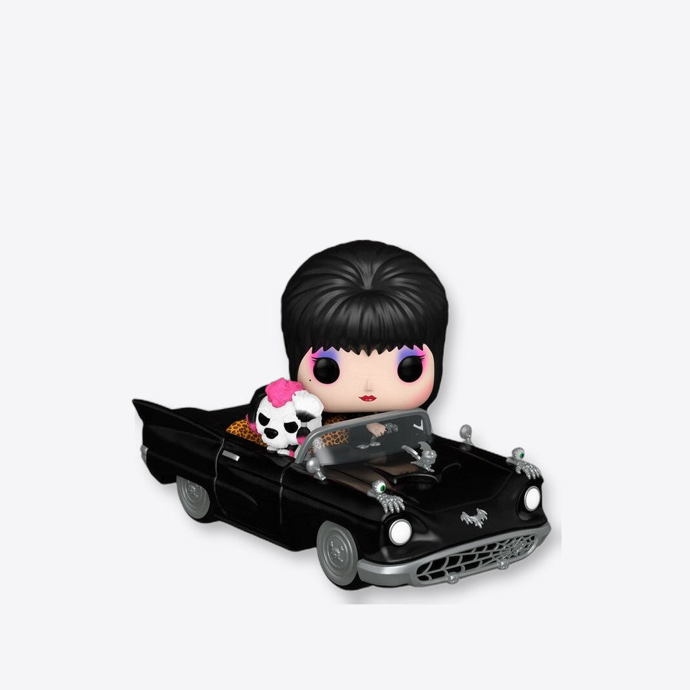 Funko Figura POP Rides Deluxe Elvira Mistress of the Dark Elvira & Gonk (imagen 5 de 6)