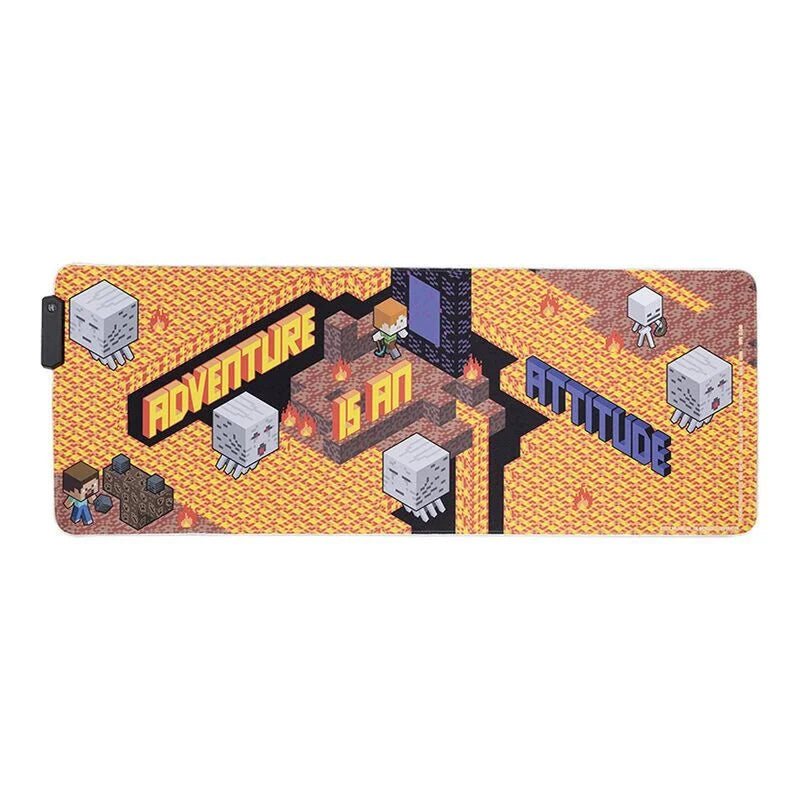 Minecraft Alfombrilla Gaming XL Diseño Pixelado Oficial