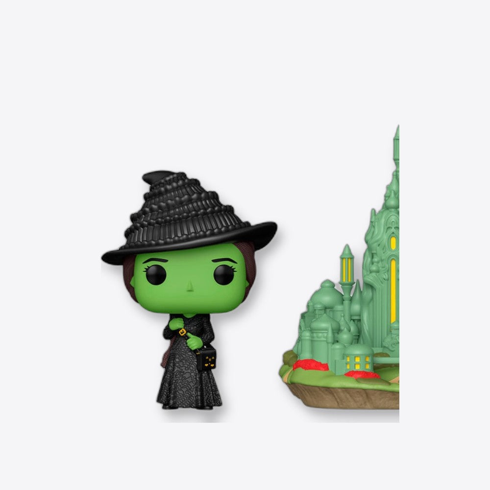 Funko Figura POP Town Wicked Elphaba with the Emerald City (imagen 4 de 6)