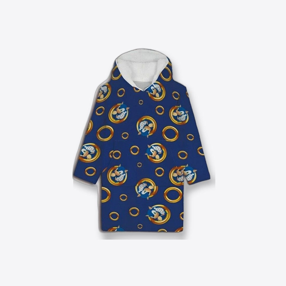 Sega Bata sudadera oversize Sonic the Hedgehog coral infantil (imagen 3 de 6)