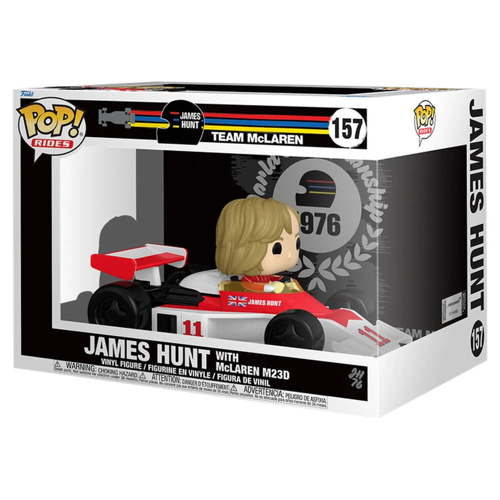 Funko Figura POP Rides Super Deluxe Racing James Hunt with McLaren M23D (imagen 2 de 3)