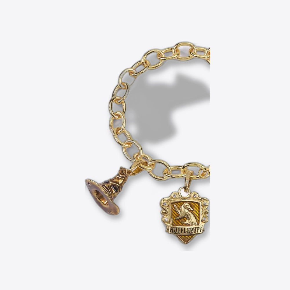 Brazalete the noble collection harry potter lumos hufflepuff (imagen 3 de 6)