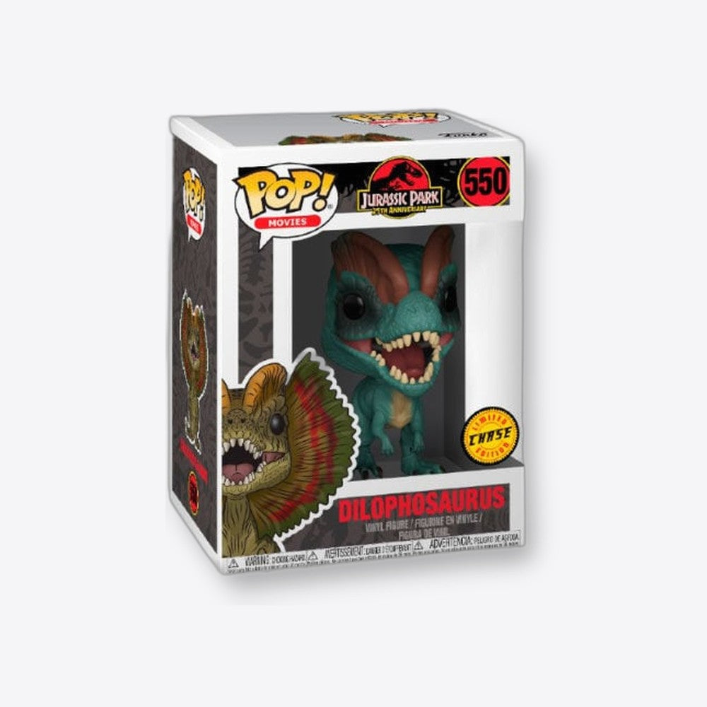 Funko Figura POP Jurassic Park Dilophosaurus Chase (imagen 3 de 6)