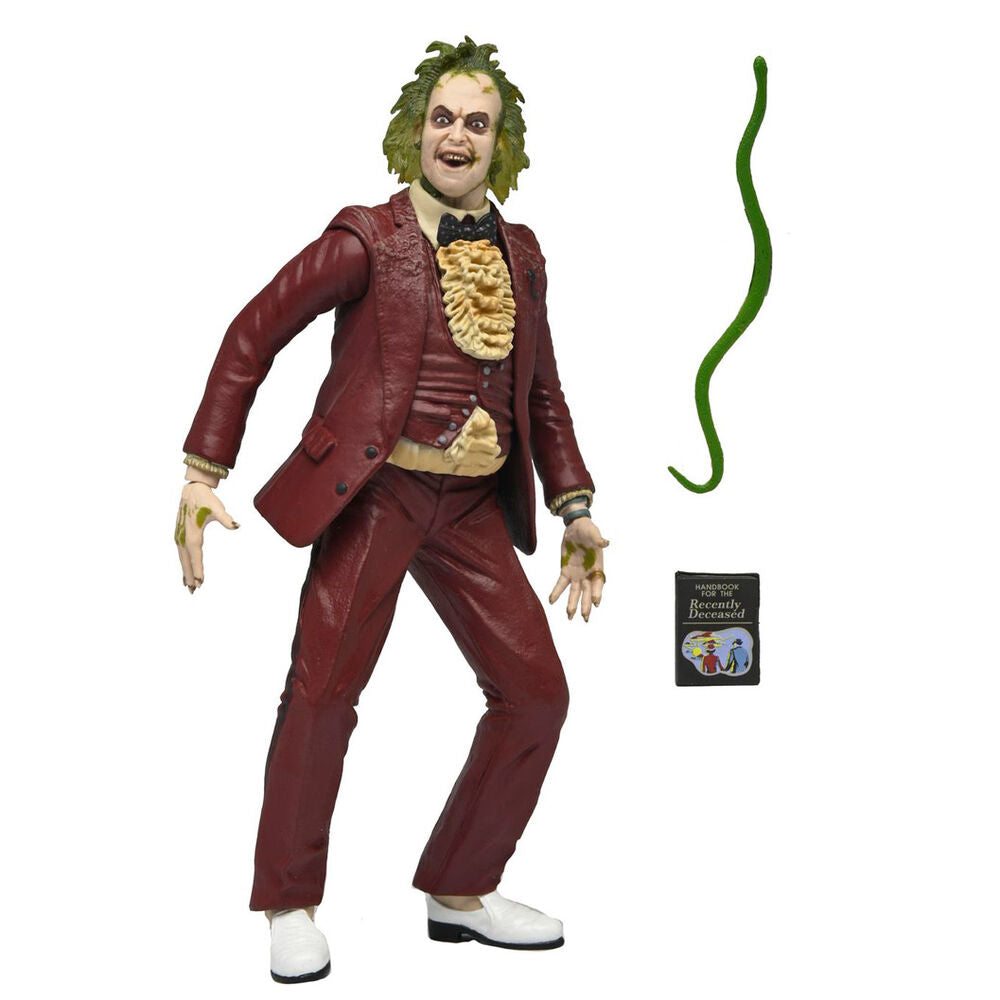 Neca Figura Beetlejuice 1988 Red Tuxedo Beetlejuice 18cm (imagen 3 de 6)