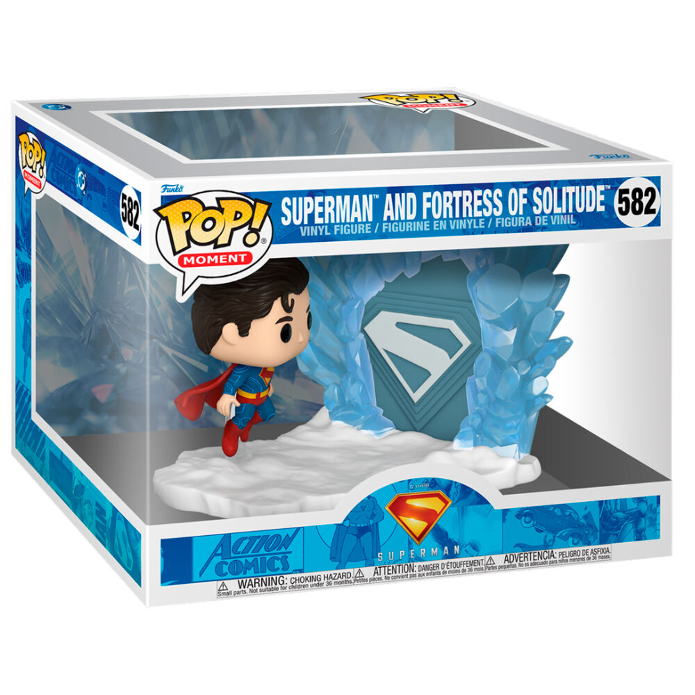 Funko Figura POP Moment DC Comics Superman - Superman and Fortress of Solitude (imagen 2 de 3)