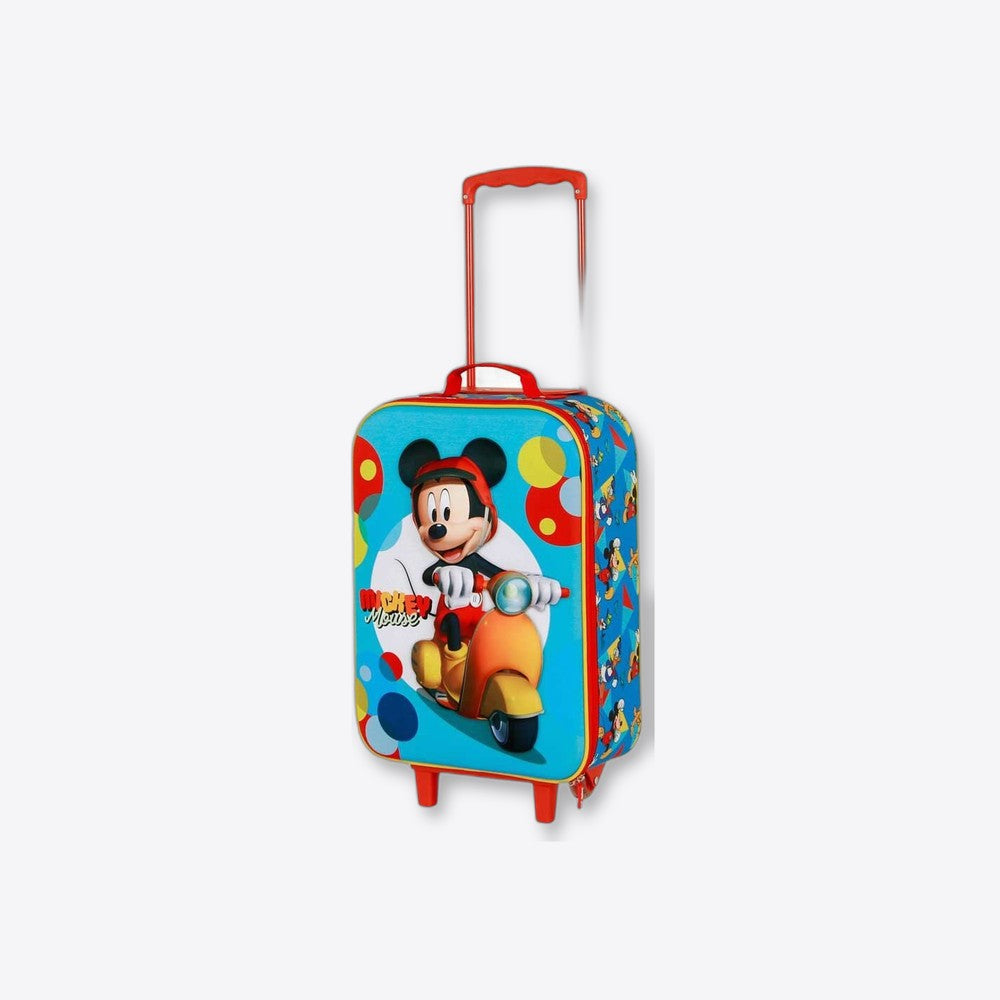 Karactermania Maleta trolley 3D Scooter Mickey Disney 52cm (imagen 5 de 6)
