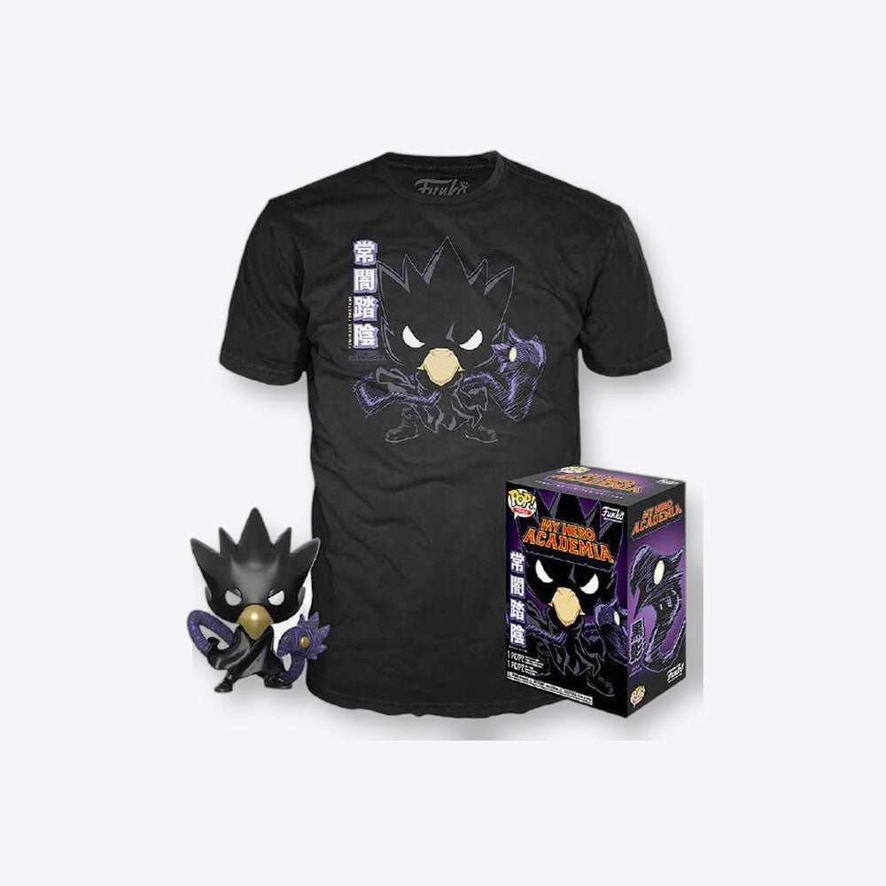 Funko Set figura POP & Tee My Hero Academia Tokoyami S (imagen 2 de 6)
