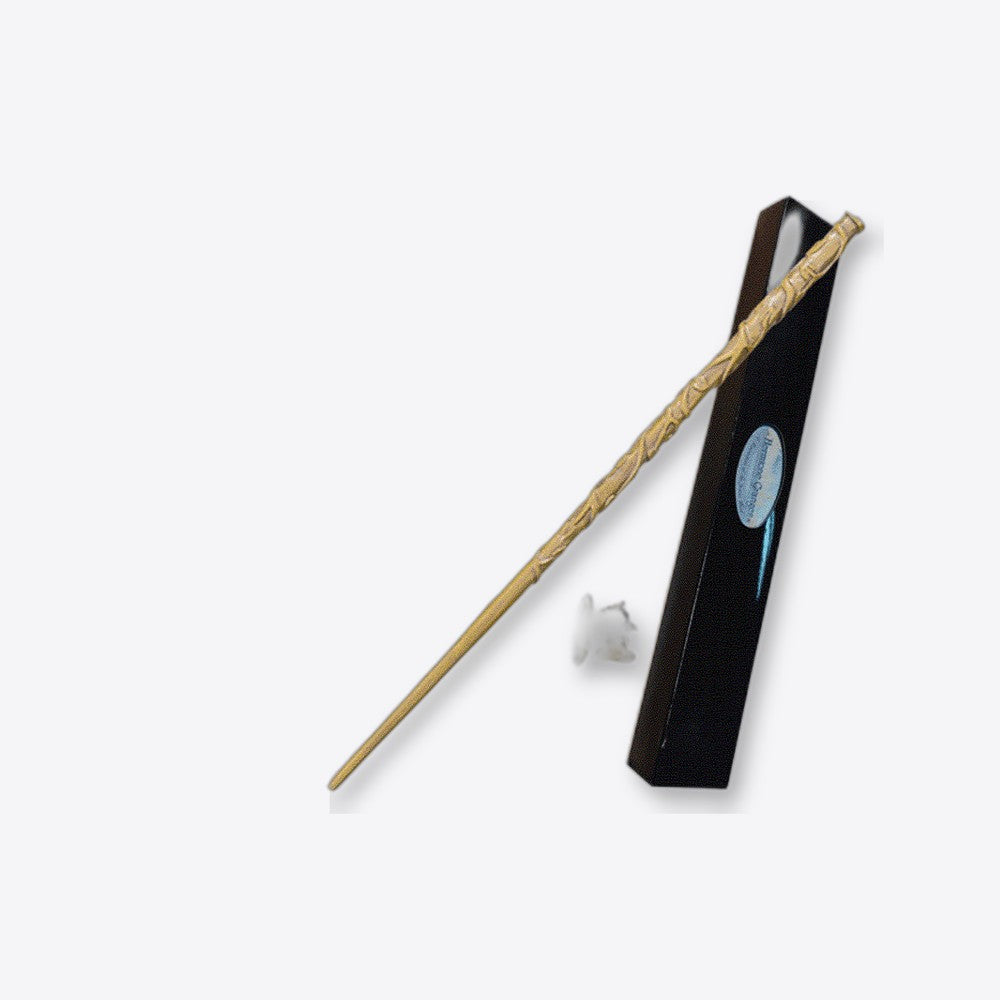 Replica the noble collection harry potter hermione granger varita con caja y placa de identificacion (imagen 4 de 6)