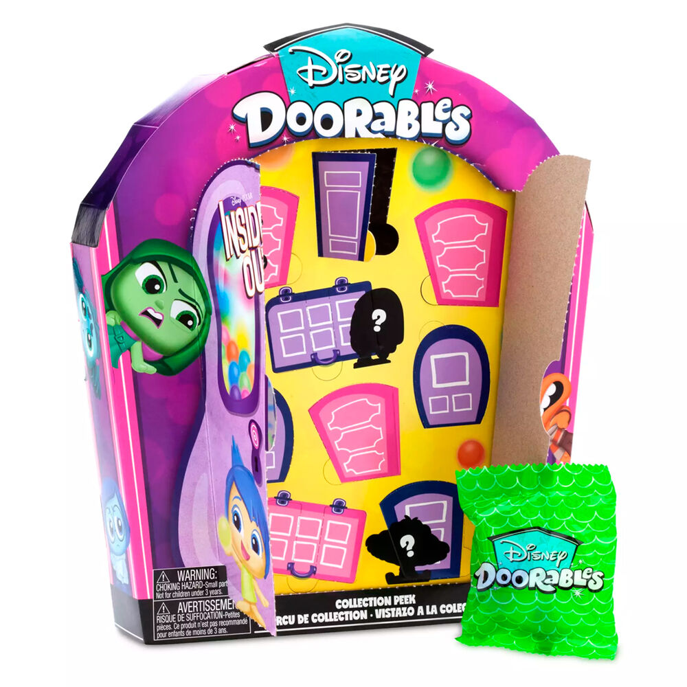 Just Play Set 9 figuras Del Reves 2 Doorables Disney Pixar 4cm (imagen 2 de 6)