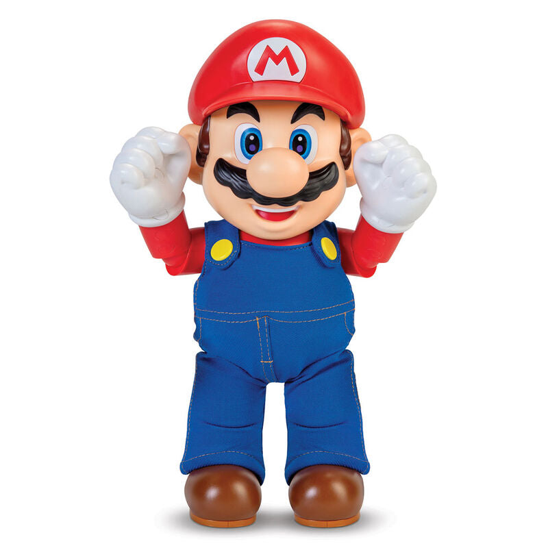 Jakks Pacific Figura interactiva ingles Its A Me Mario Super Mario Nintendo 36cm (imagen 5 de 6)