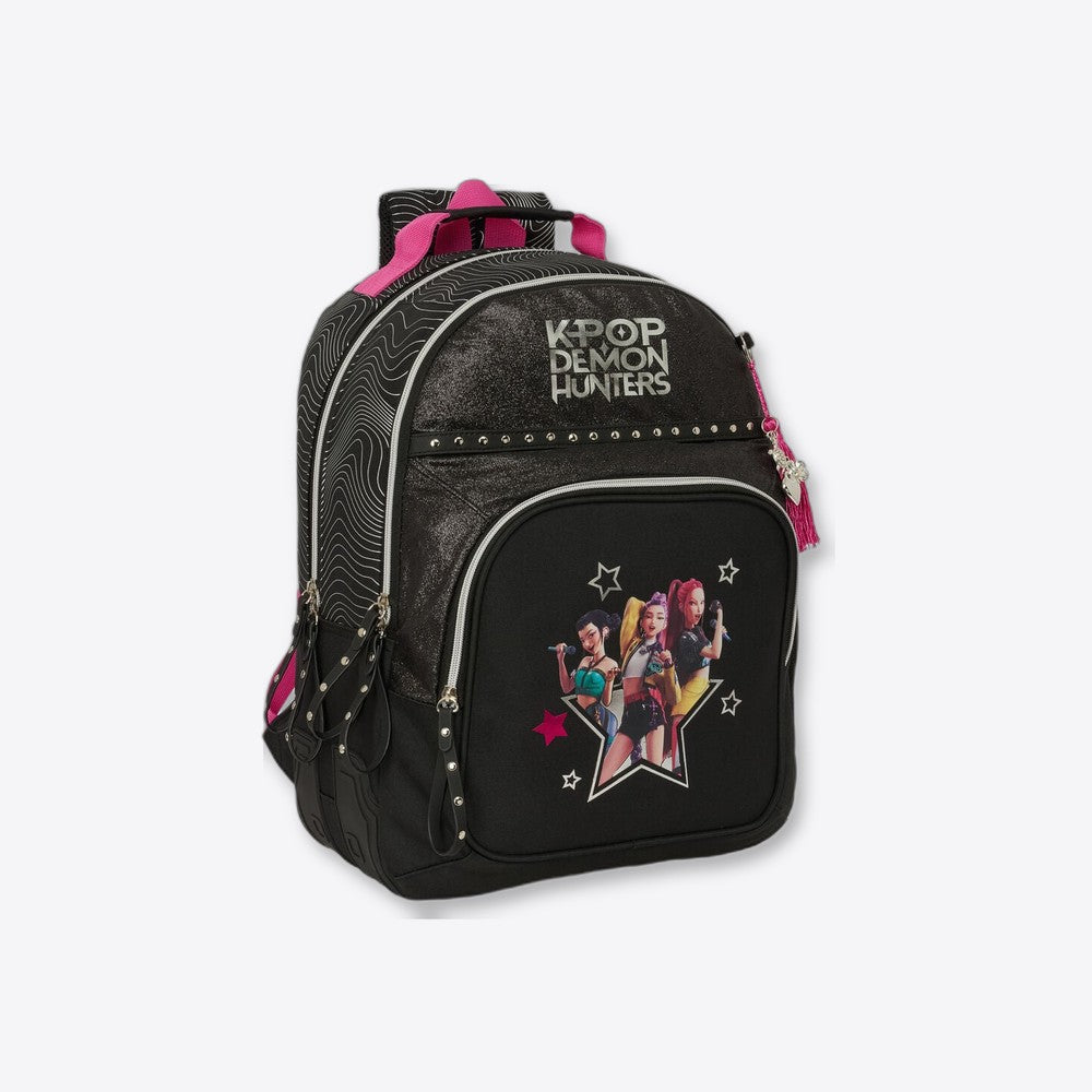 Safta Mochila Energy Kpop Demon Hunters adaptable 42cm (imagen 4 de 6)