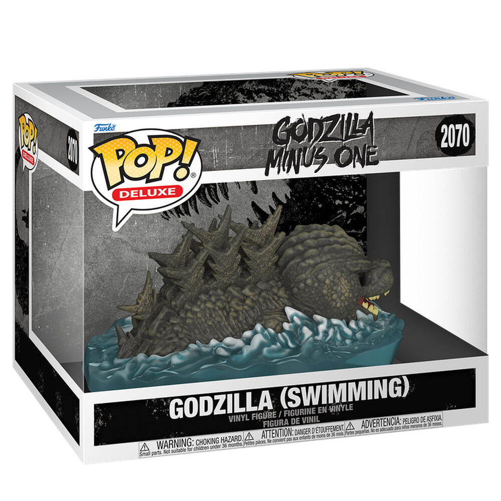 Godzilla Figura POP Deluxe Minus One Swimming Funko