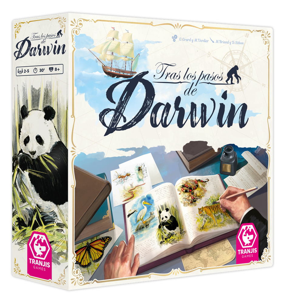 Tranjis Games Sl Juego de mesa tras los pasos de darwin