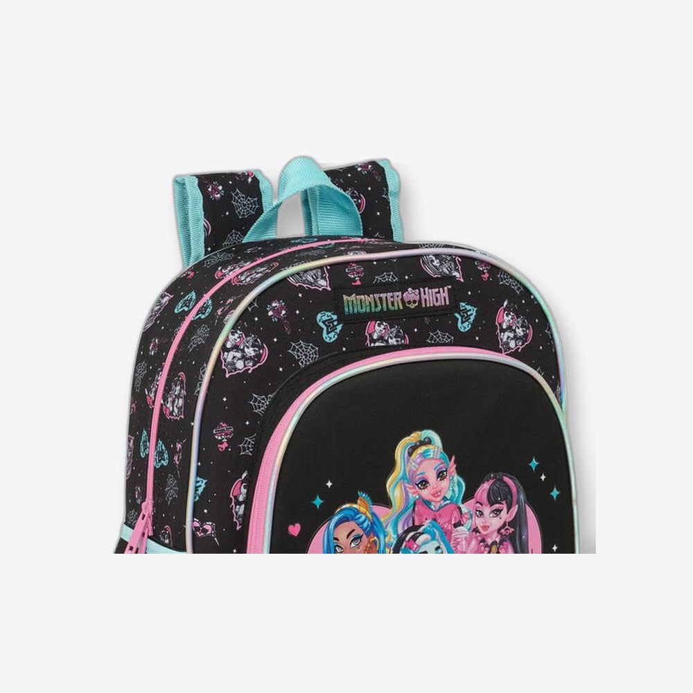 Safta Mochila Monster High 38cm adaptable (imagen 5 de 6)