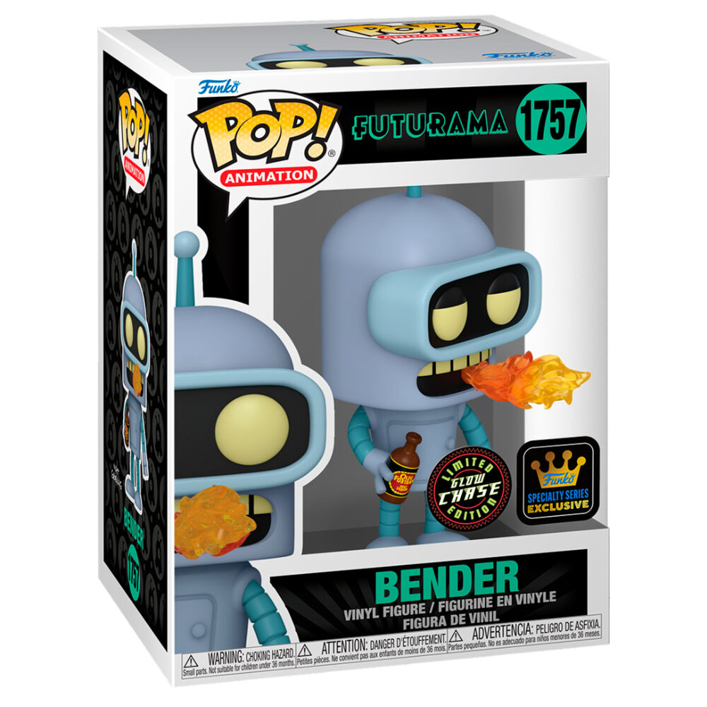 Funko Figura POP Futurama Bender Chase