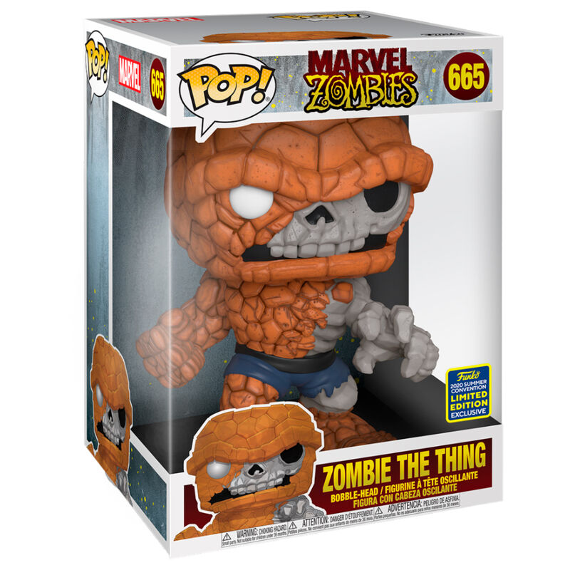 Funko Figura POP Marvel Zombies The Thing Exclusive 25cm (imagen 2 de 4)