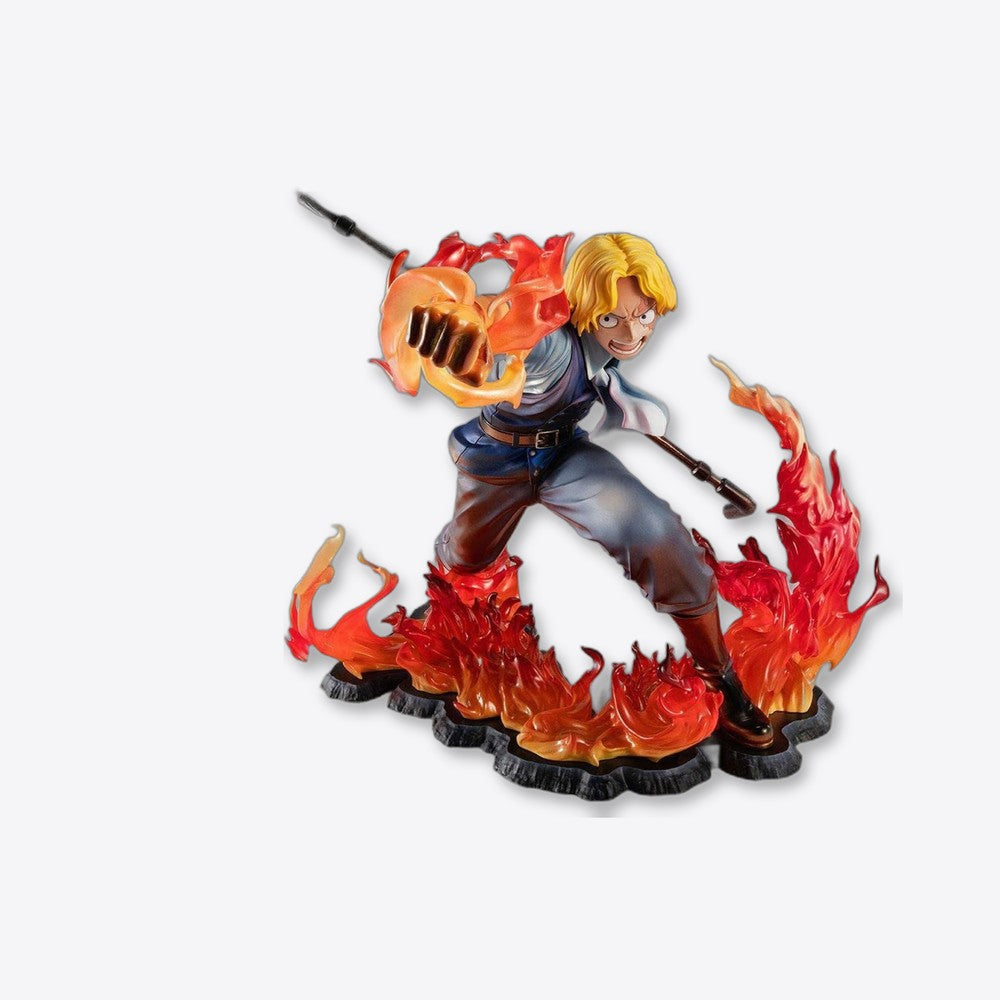 Figura megahouse one piece sabo fire fist inheritance p.o.p. edicion limitada (imagen 4 de 6)