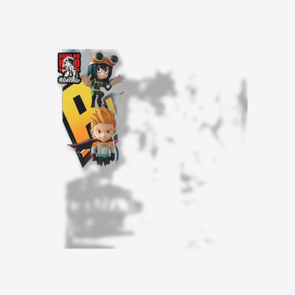 Set gashapon my hero academia llavero deformed mascot smash vol.2 bandai (imagen 2 de 6)