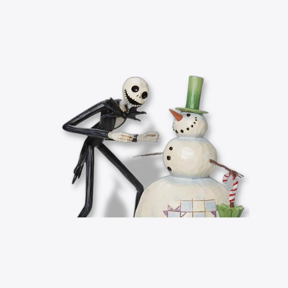 Figura enesco disney pesadilla antes de navidad jack descubriendo muñeco de nieve (imagen 3 de 6)