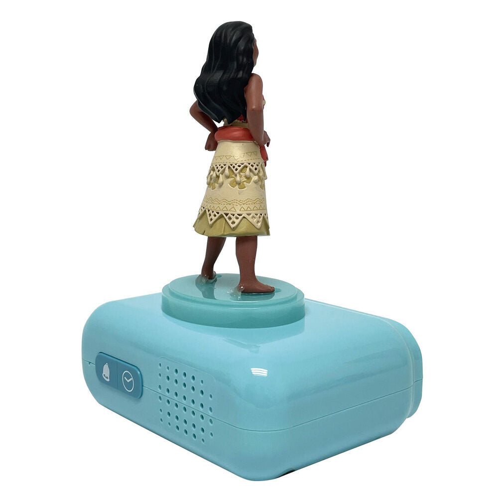 Lexibook Reloj Despertador Luz Nocturna 3D Vaiana Moana Disney (imagen 4 de 7)
