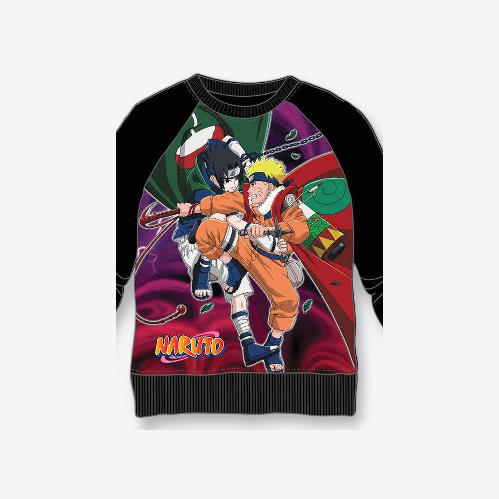 Pierrot Sudadera Naruto Sasuke Fight Naruto infantil (imagen 5 de 6)