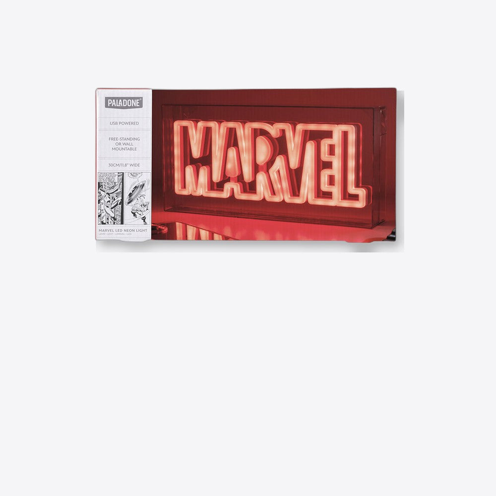 Lampara paladone marvel logo led neon light (imagen 6 de 6)