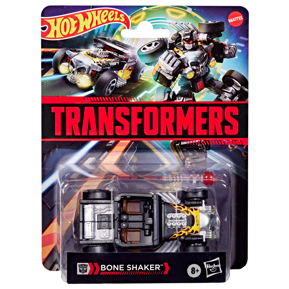 Hasbro Coche Bone Shaker Transformers Hot Wheels