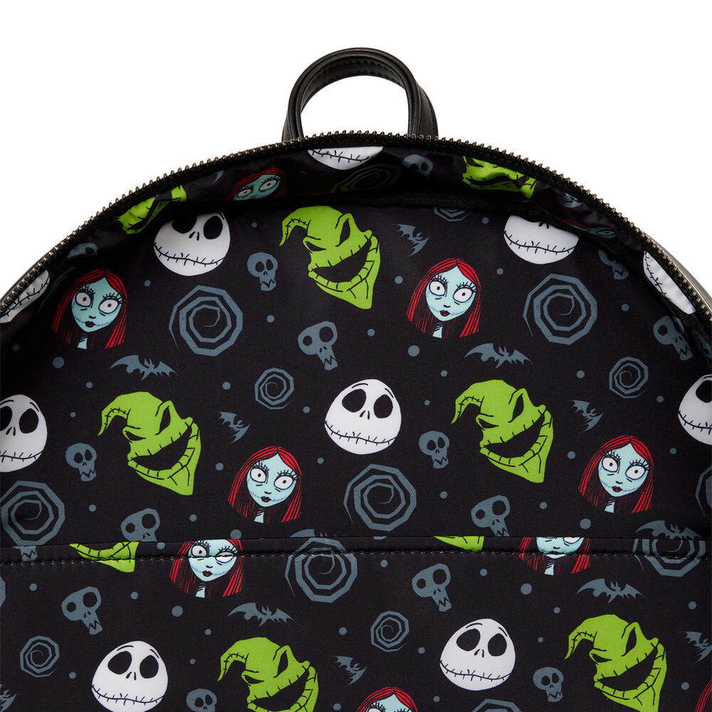 Mochila Jack Skellington Pesadilla Antes de Navidad Disney Loungefly 40cm (imagen 4 de 5)