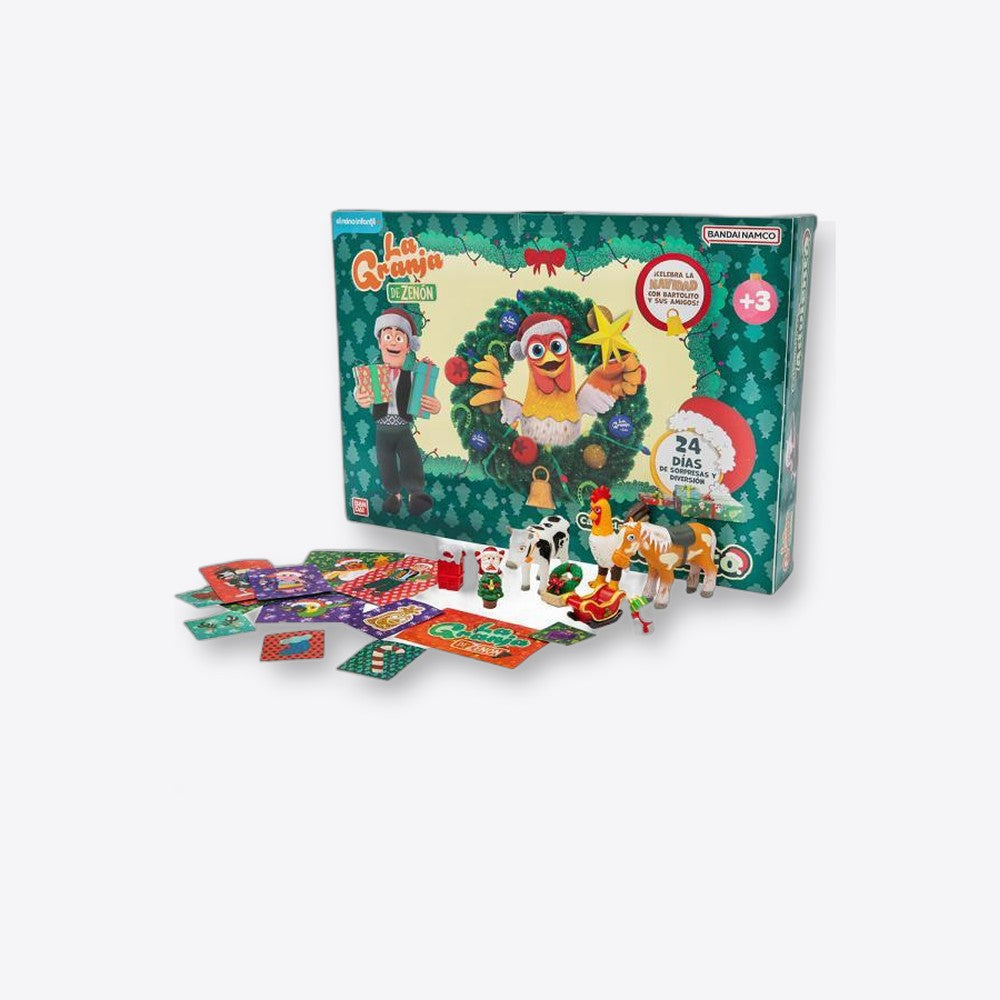Bandai Rojo Calendario de adviento la granja zenon (imagen 2 de 6)