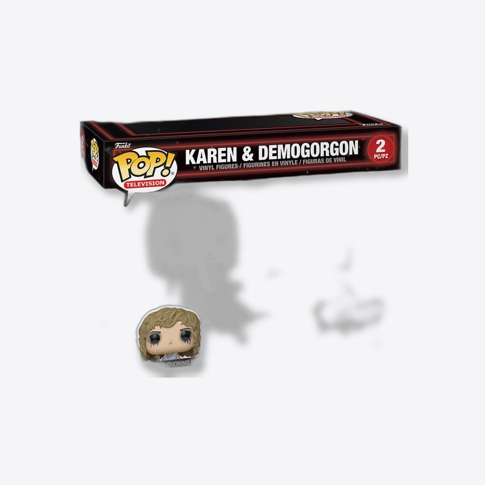 Funko Blister 2 Figuras POP Stranger Things Karen & Demogorgon (imagen 3 de 6)