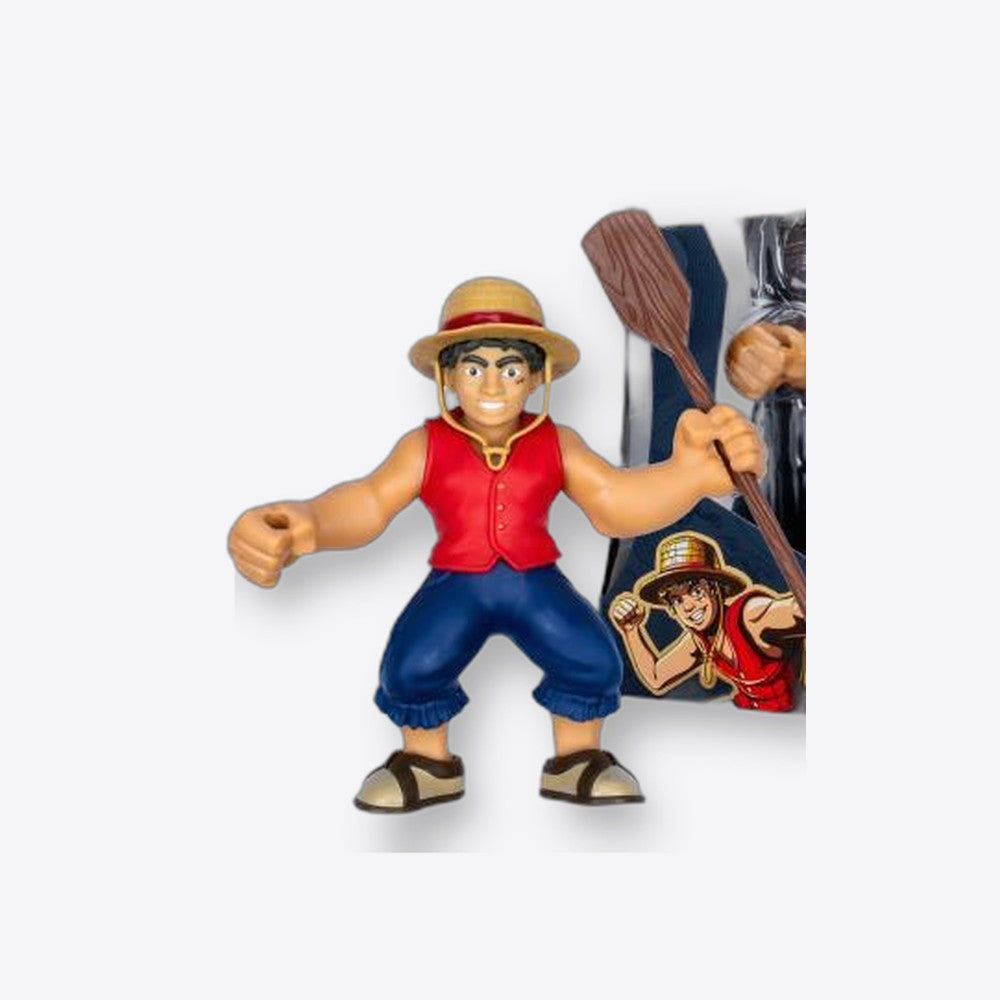 Bandai Rojo Figura goo jit zu one piece luffy (imagen 3 de 6)