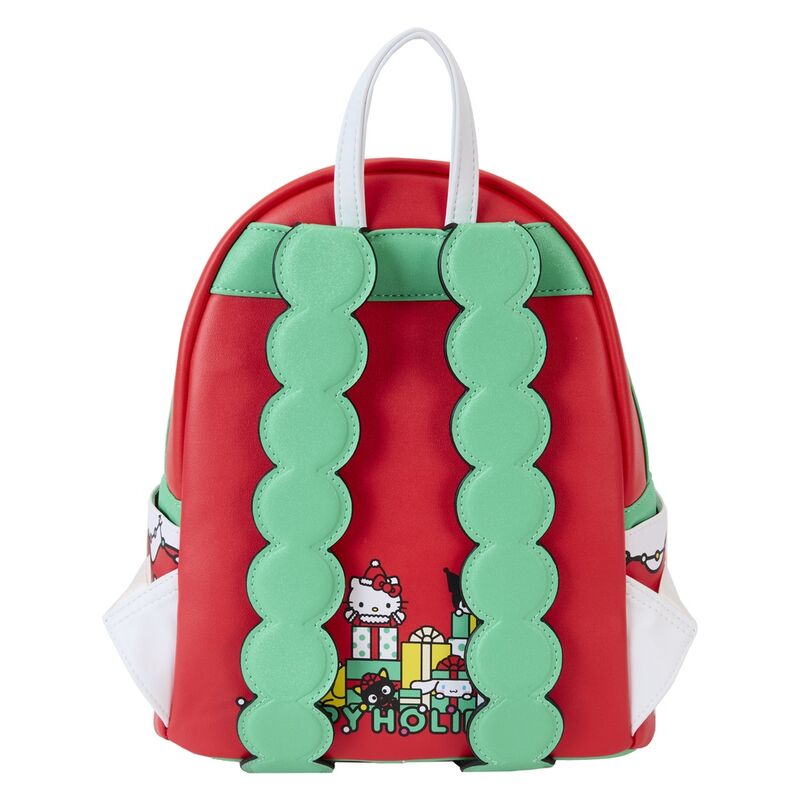 Mochila Christmas Hello Kitty Sanrio Loungefly 26cm (imagen 5 de 7)