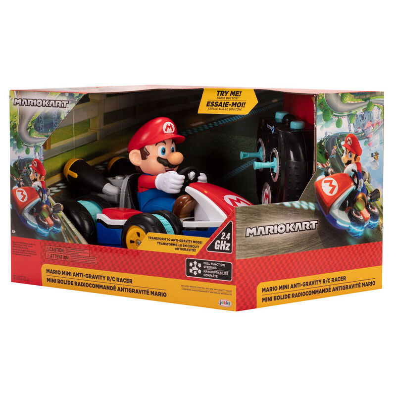 Jakks Pacific Coche Mini RC Racer Mario Kart Nintendo radio control (imagen 3 de 6)