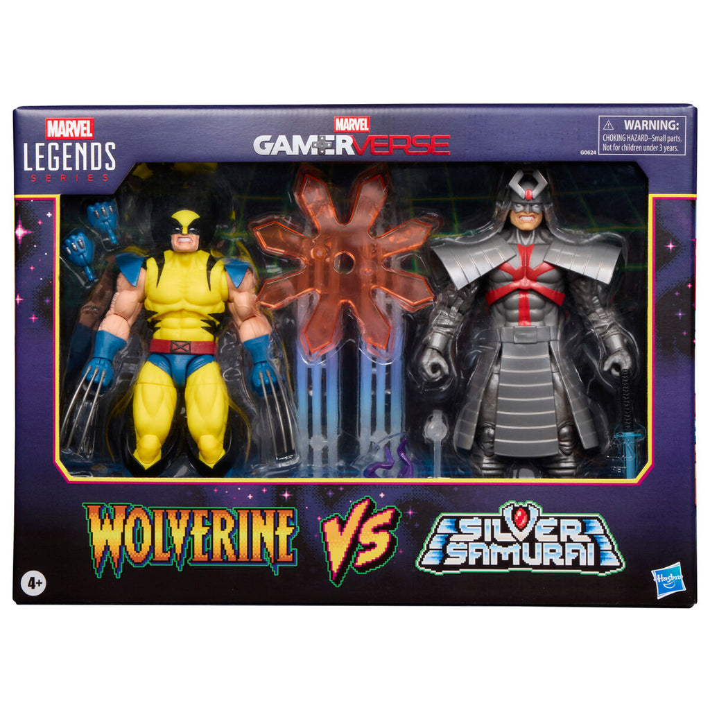 Hasbro Blister 2 figuras Wolverine & Silver Samurai Gameverse Marvel Legends 15cm (imagen 2 de 10)