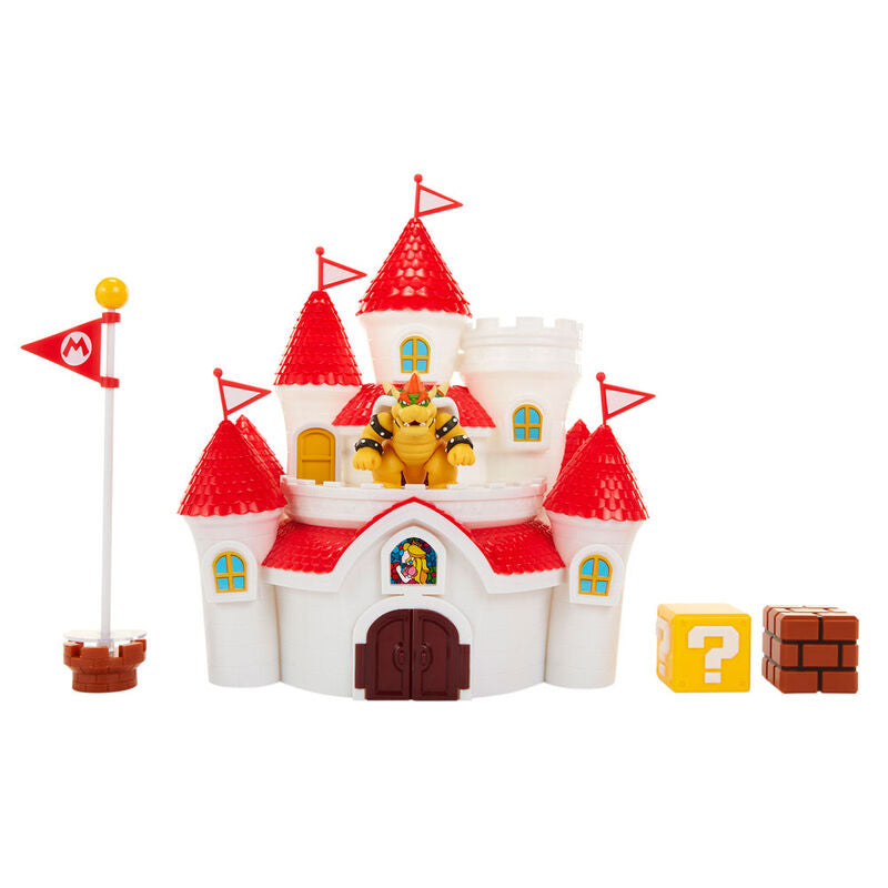 Jakks Pacific Playset Mushroom Kingdom Castle Mario Bros Nintendo (imagen 3 de 7)