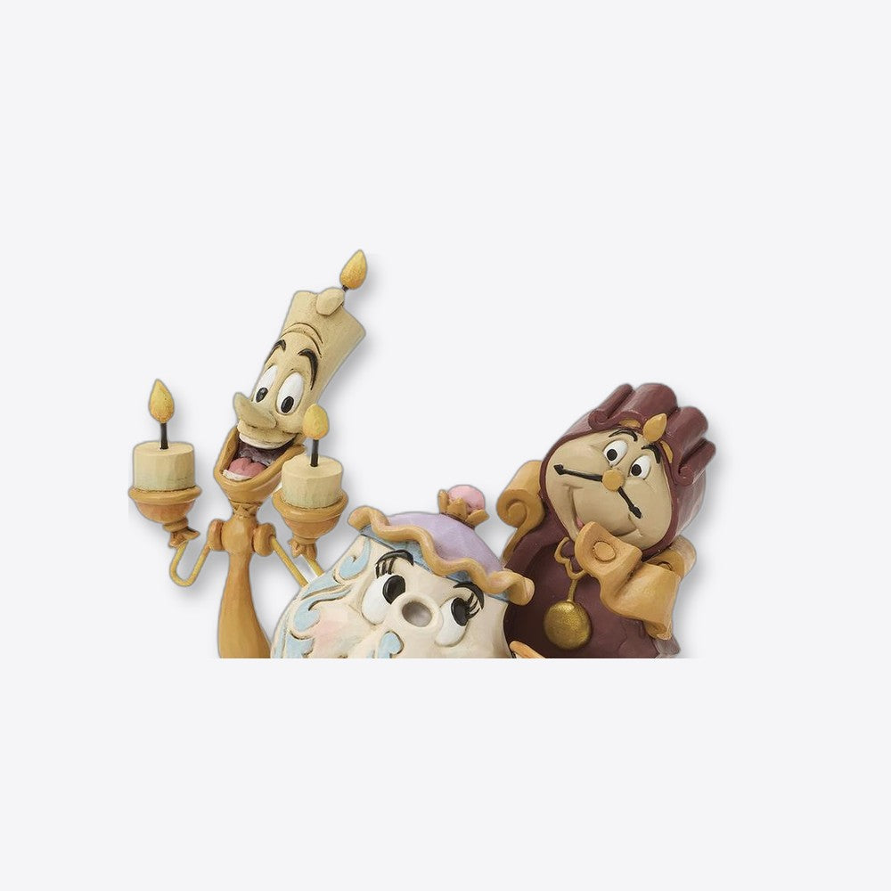 Figura enesco lumiere - la senora pott - chip y cogsworth (imagen 3 de 6)