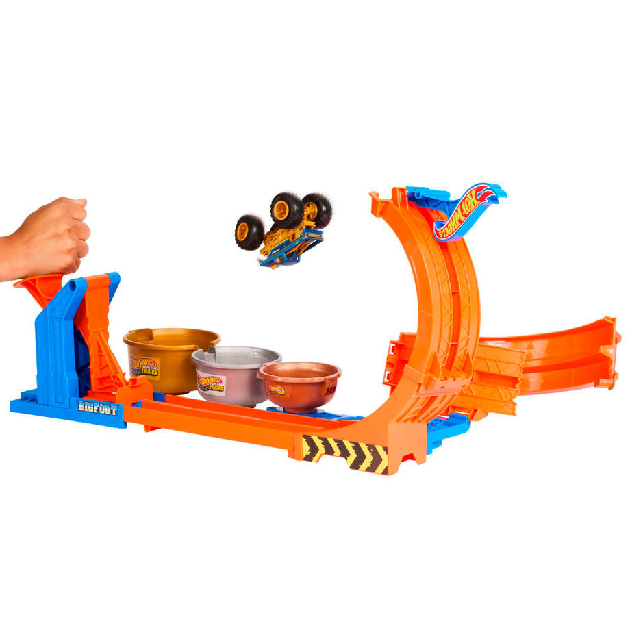 Hot Wheels Monster Trucks Pista Trofeo Bigfoot Mattel