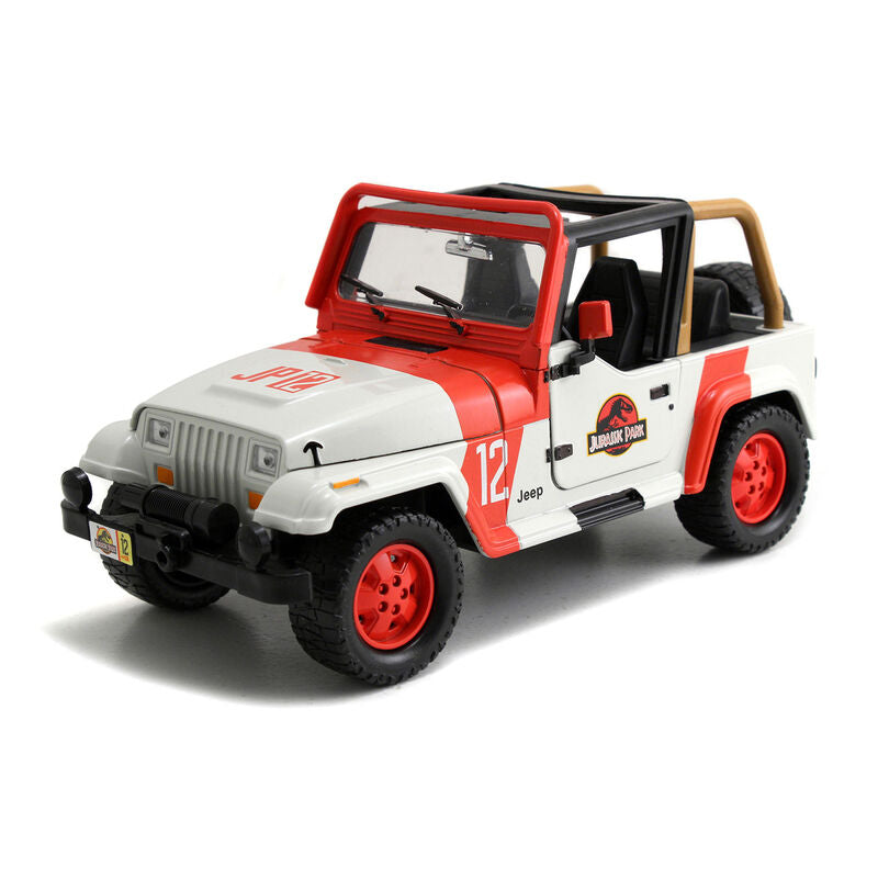Jurassic Park Coche Jeep Wrangler 1/24 Jada Toys