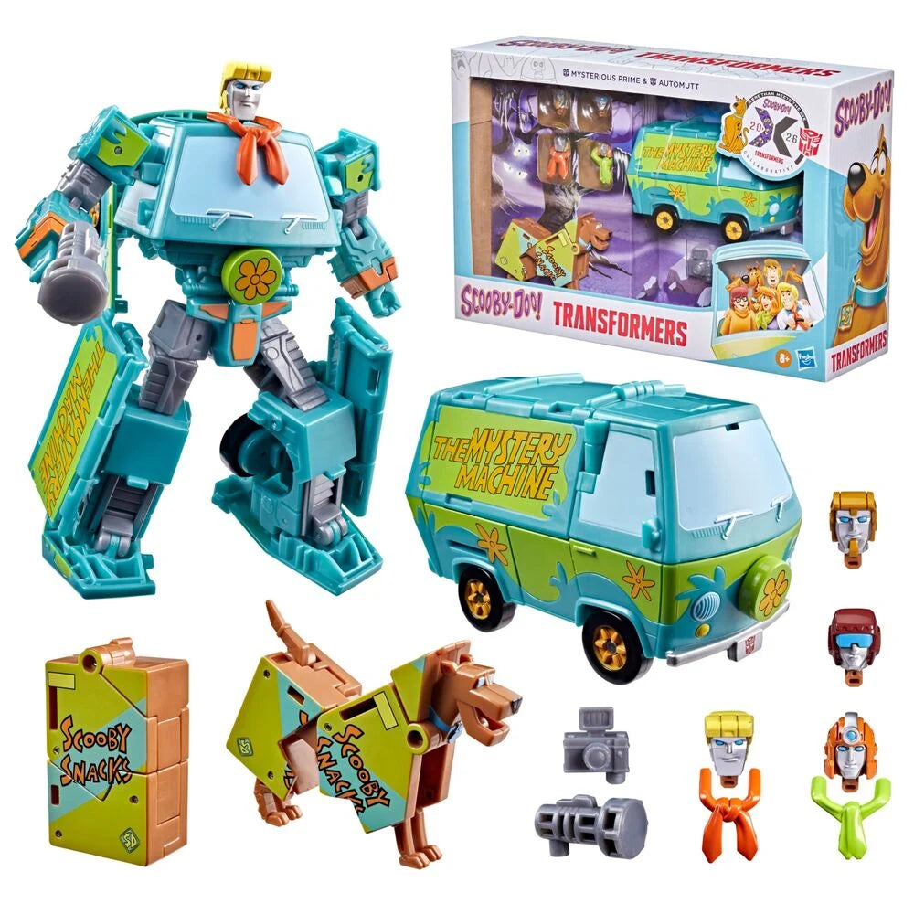 Hasbro Set Figuras Sooby Doo Transformers 15cm