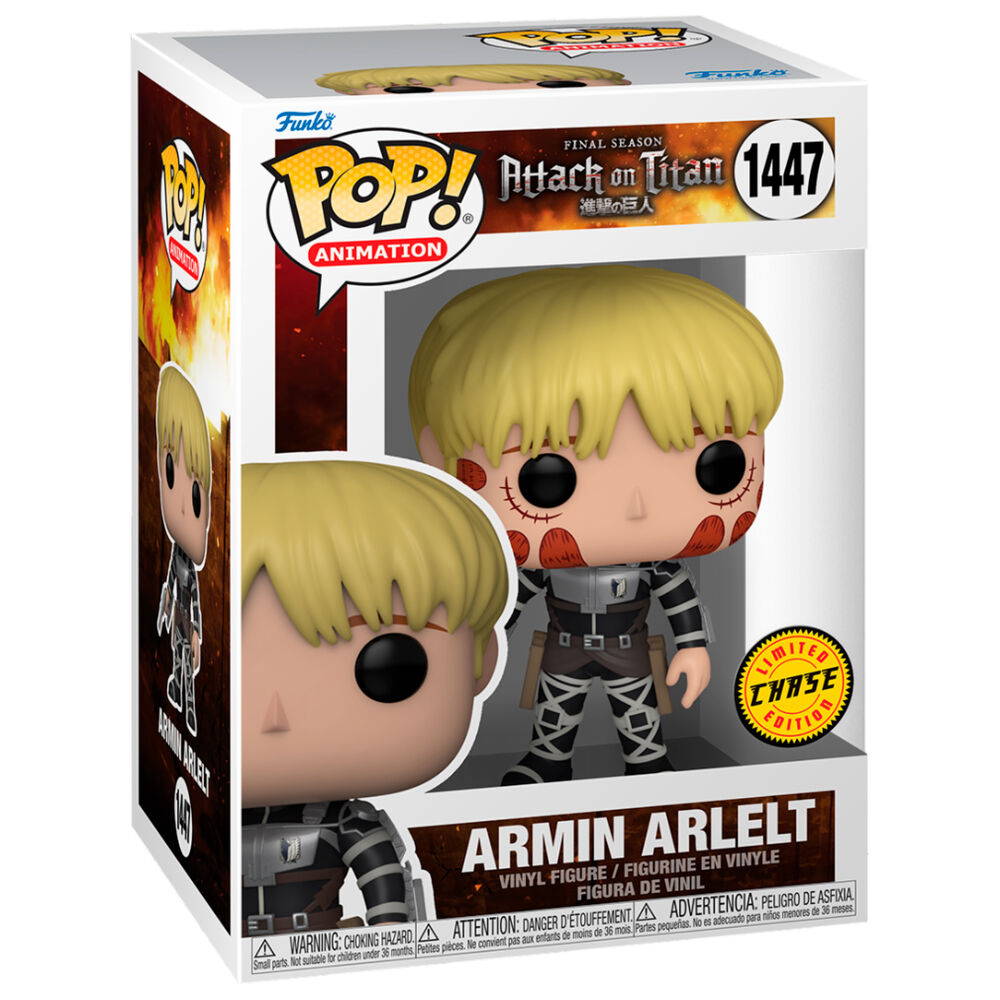 Funko Figura POP Attack on Titan Armin Arlelt Chase