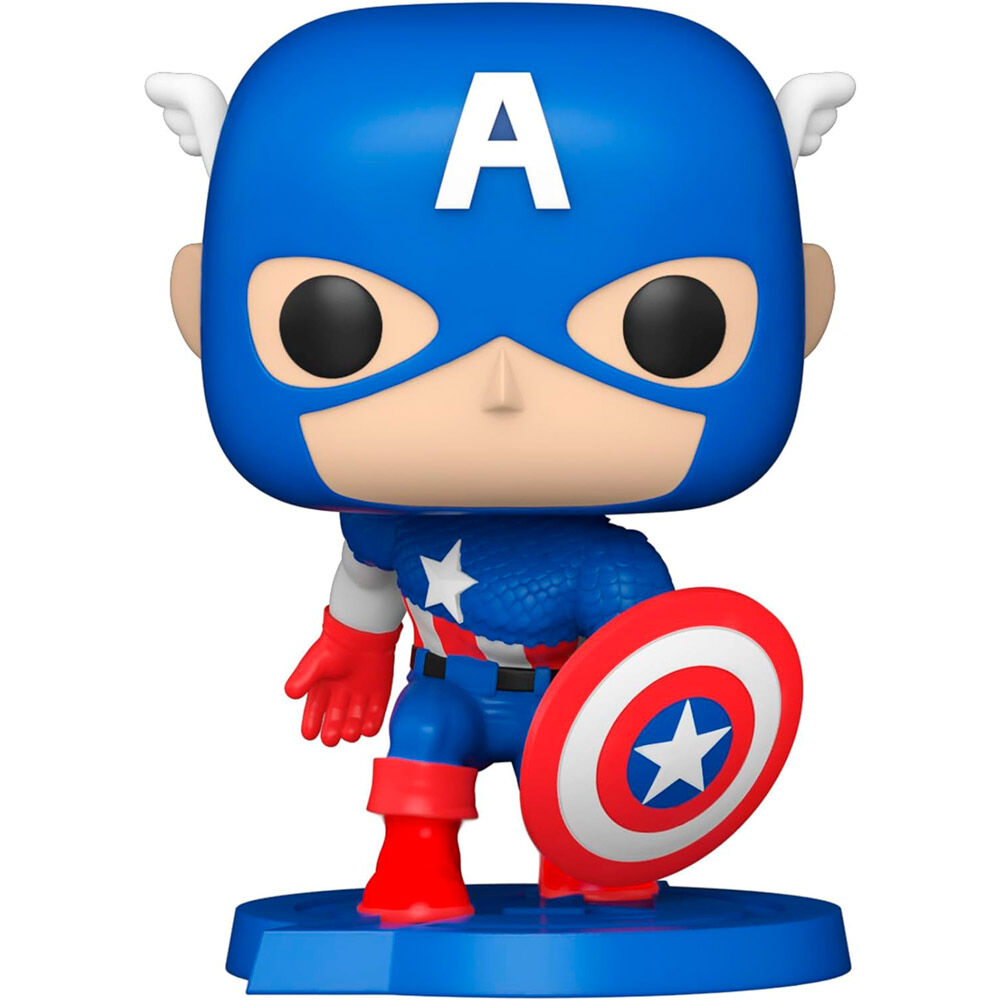 Funko Figura POP Comic Cover Marvel Avengers Capitan America (imagen 2 de 3)