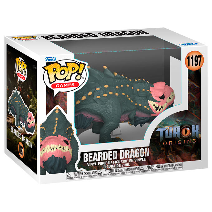 Turok Figura POP Bearded Dragon