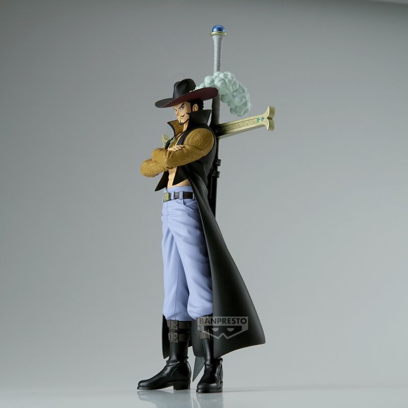 One Piece Figura Dracule Mihawk The Grandline Series 17cm Banpresto