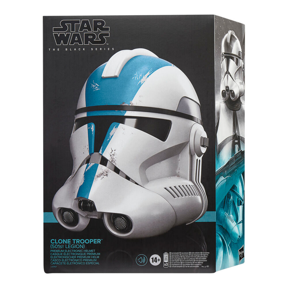 Hasbro Casco electronico Clone Trooper Star Wars (imagen 5 de 10)