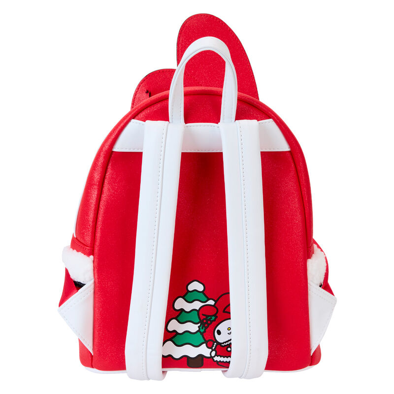 Mochila Winter My Melody Sanrio Loungefly 26cm (imagen 4 de 6)