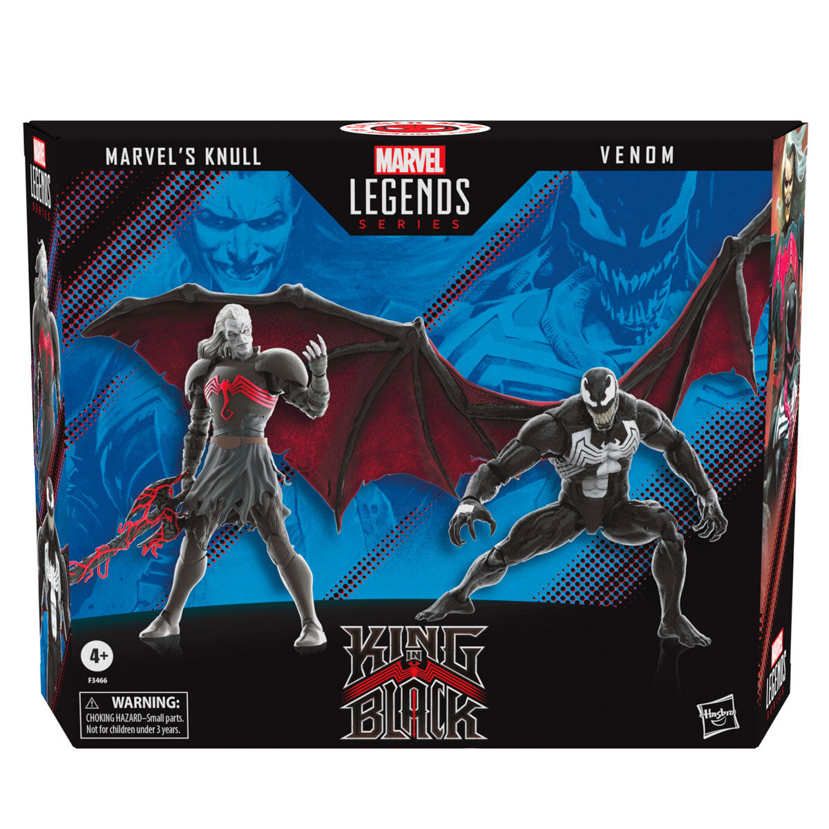 Hasbro Blister 2 figuras Marvel Knull y Venom King in Black Marvel Legends 15cm (imagen 2 de 10)